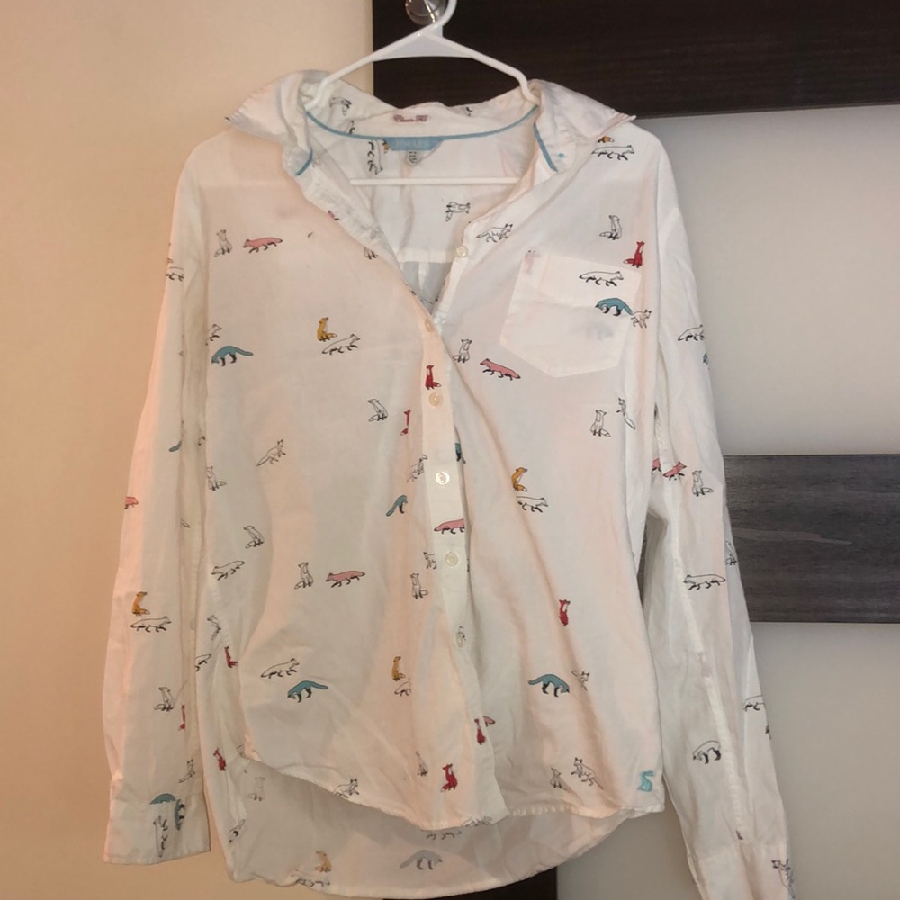 Button Down Fox Shirt